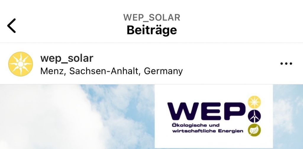 Wir sind jetzt auch auf Instagram zu finden